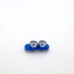 13MM Flip Top Seals Blå/Silver, 1000-Pack