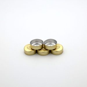 20MM Center Tear Seals Guld, 1000-Pack